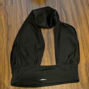 SHEIN Cross Halter Top
